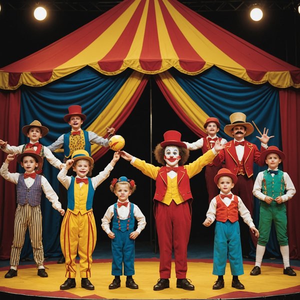 Quels sont les meilleurs moyens d'initier les enfants à l'art du cirque?