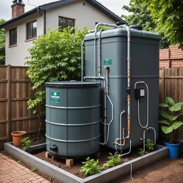 Comment mettre en place un système de collecte d'eau de pluie dans une maison urbaine, avec des étapes et des matériaux détaillés ?