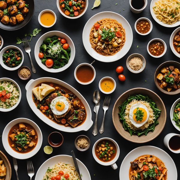 Comment prÃ©parer un dÃ®ner Ã  thÃ¨me inspirÃ© des cuisines du monde?