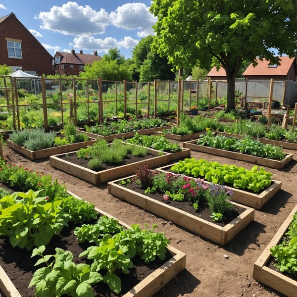 Quels sont les meilleurs moyens de créer un jardin communautaire avec des œuvres d'art végétales?